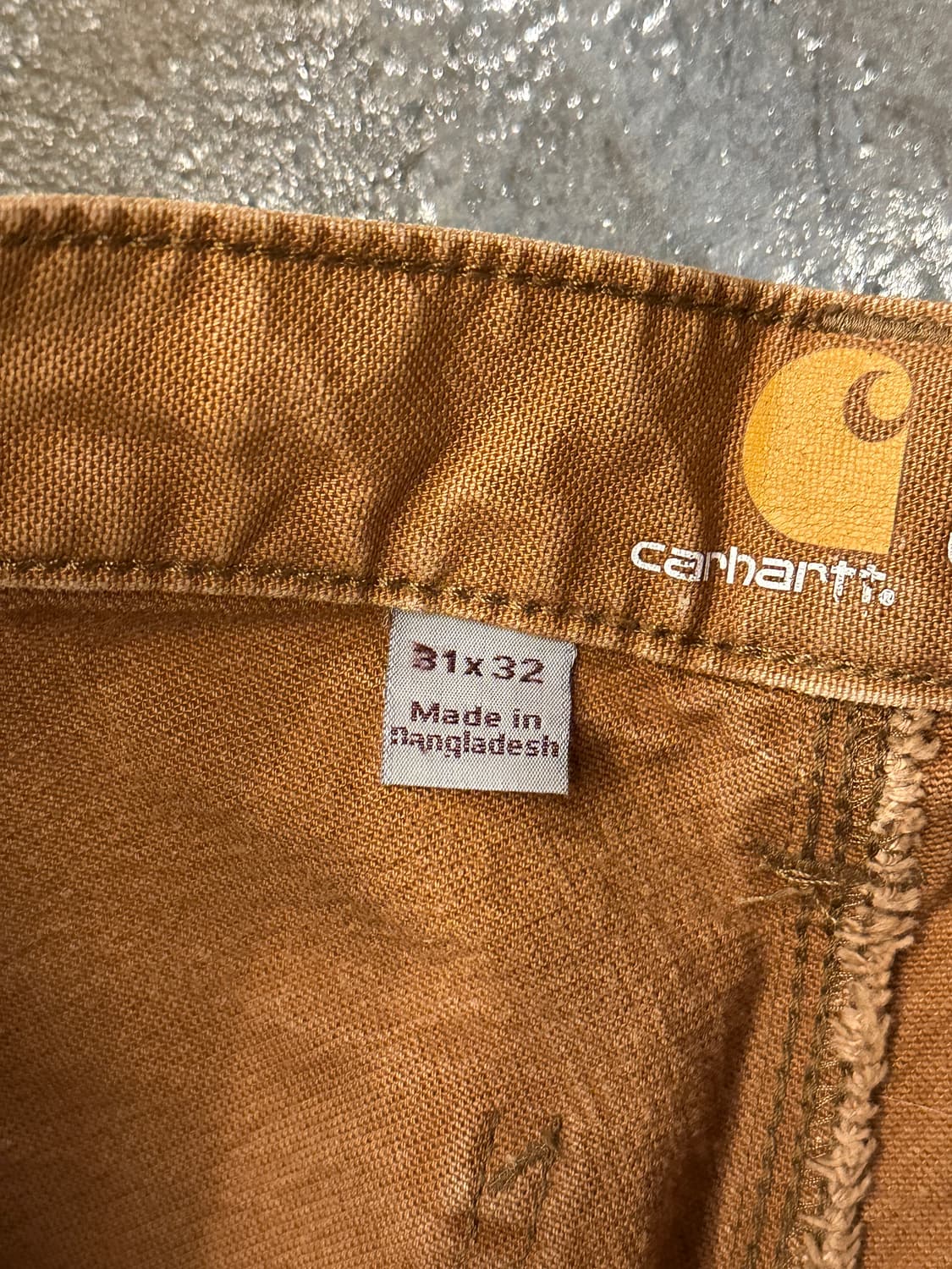 칼하트 더블니 워크팬츠  31x32 상품이미지4