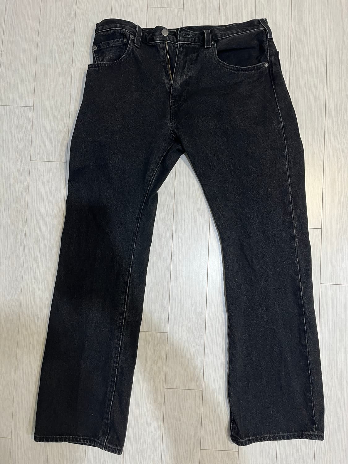 리바이스517 프리미엄 블랙진 흑청 32x30 상품이미지1