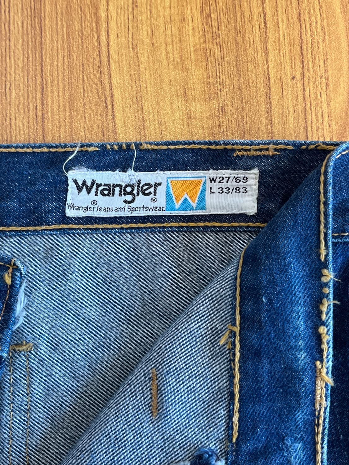 Vintage 70s~80s wrangler jeans  상품이미지4