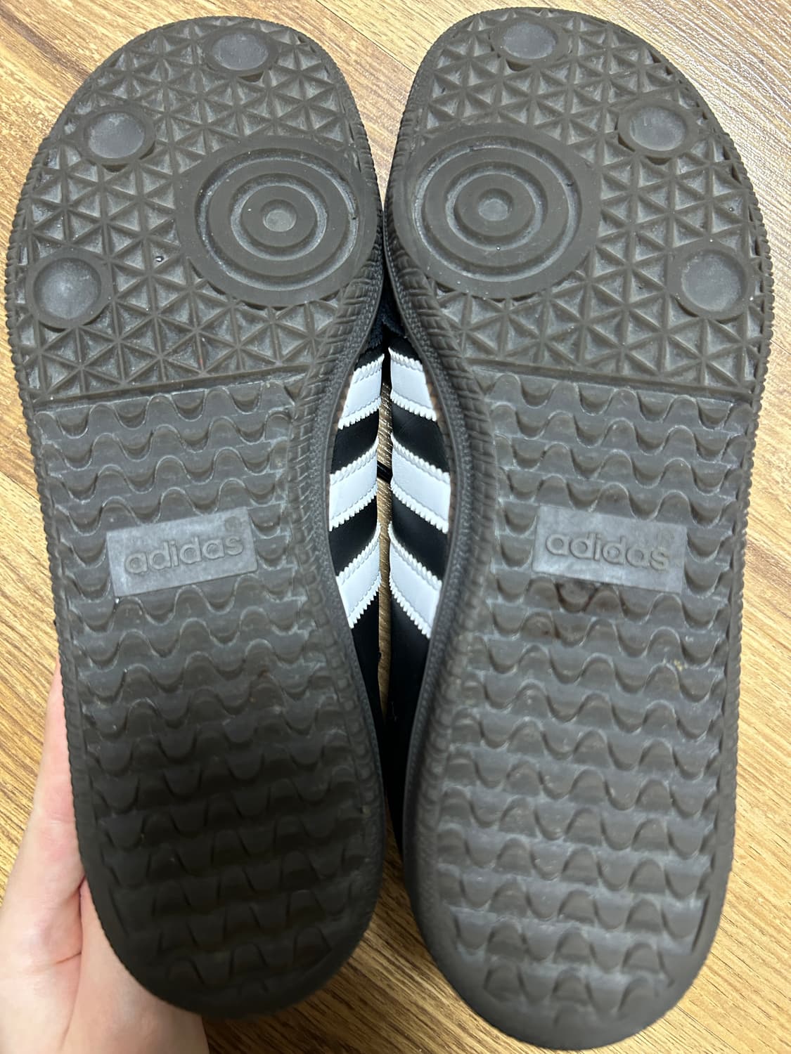 아디다스 삼바 OG 블랙 화이트 검 265 상품이미지7