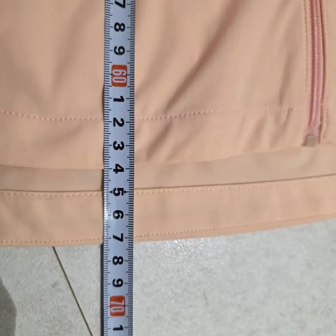 콜핑 피치색 바람막이 자켓 XL 상품이미지4