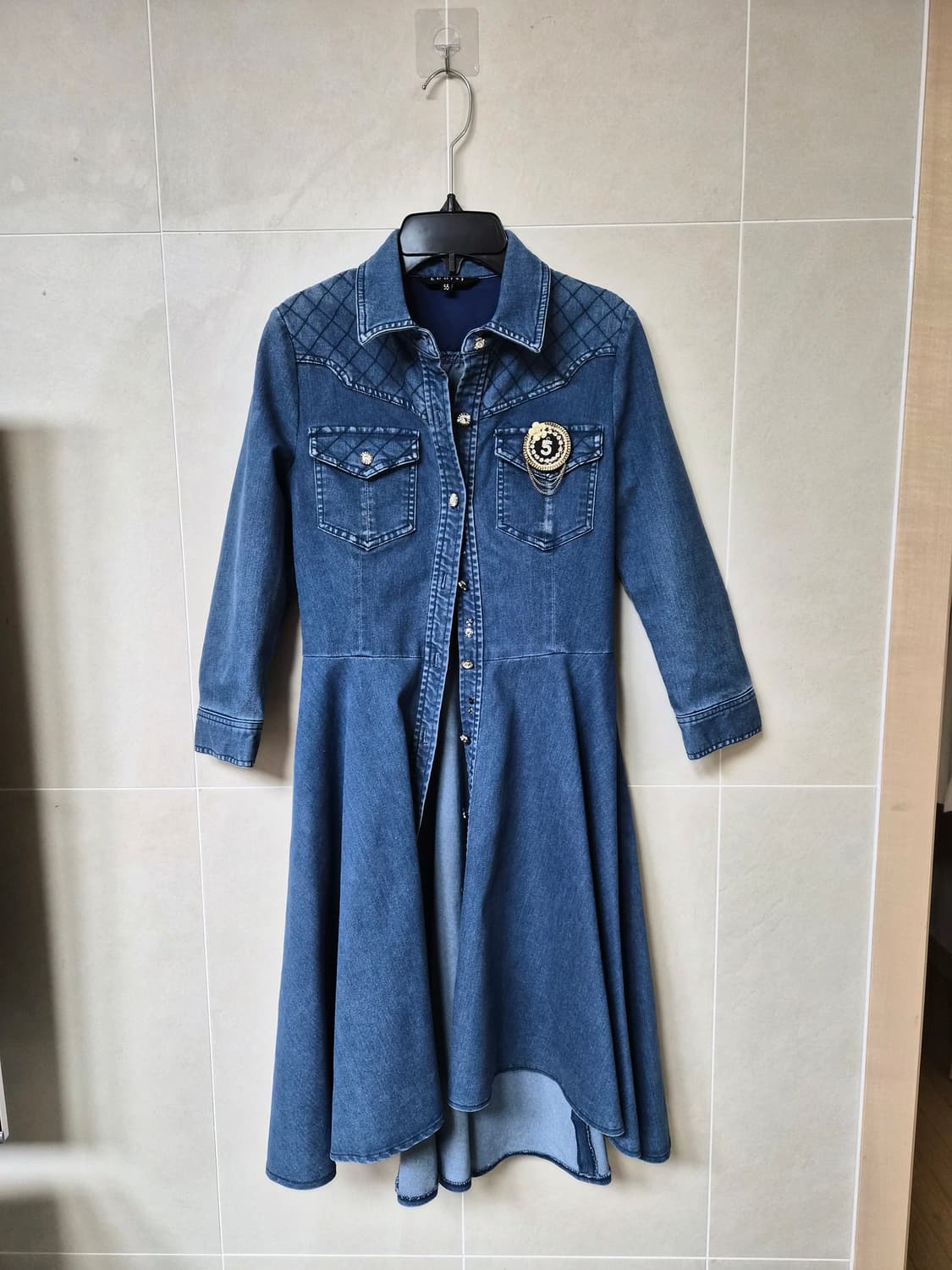 에고이스트 데님 원피스  상품이미지1