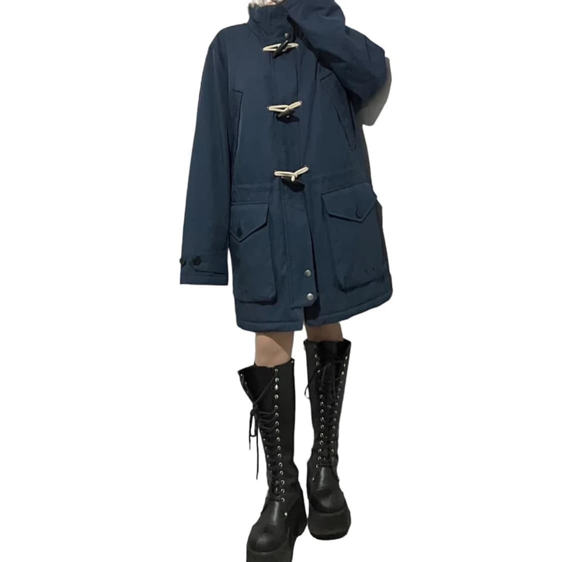 노티카 00's 더플 토글 롱 점퍼 PN7908 상품이미지2