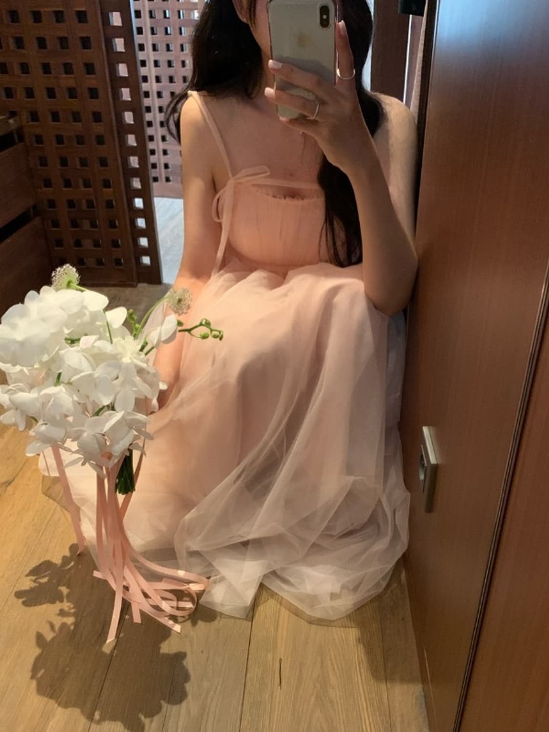 플로뉴 푸린드레스 M사이즈 코르셋 상품이미지1