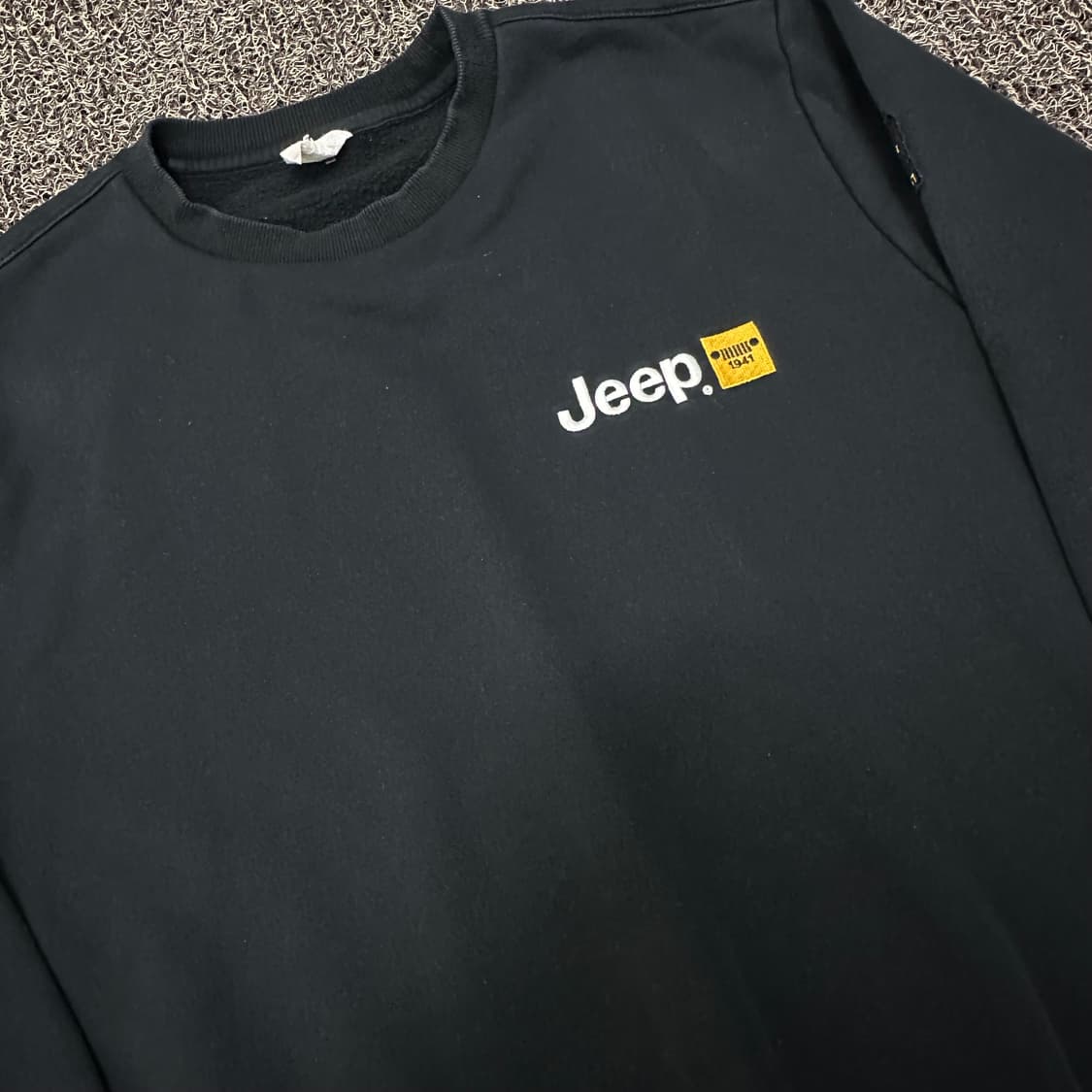 Jeep 지프 맨투맨 블랙 2XL 상품이미지3