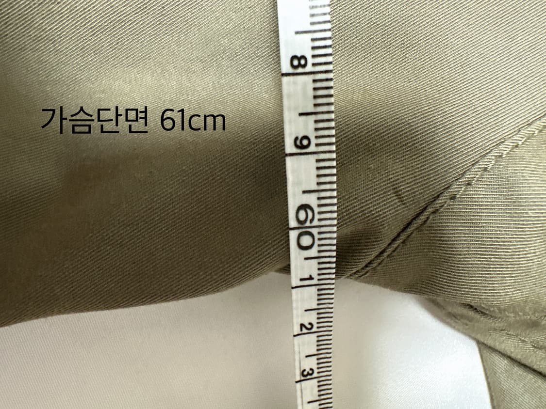 톰보이 카키 오버핏 트렌치코트+구찌더스트백(택있음) 상품이미지9