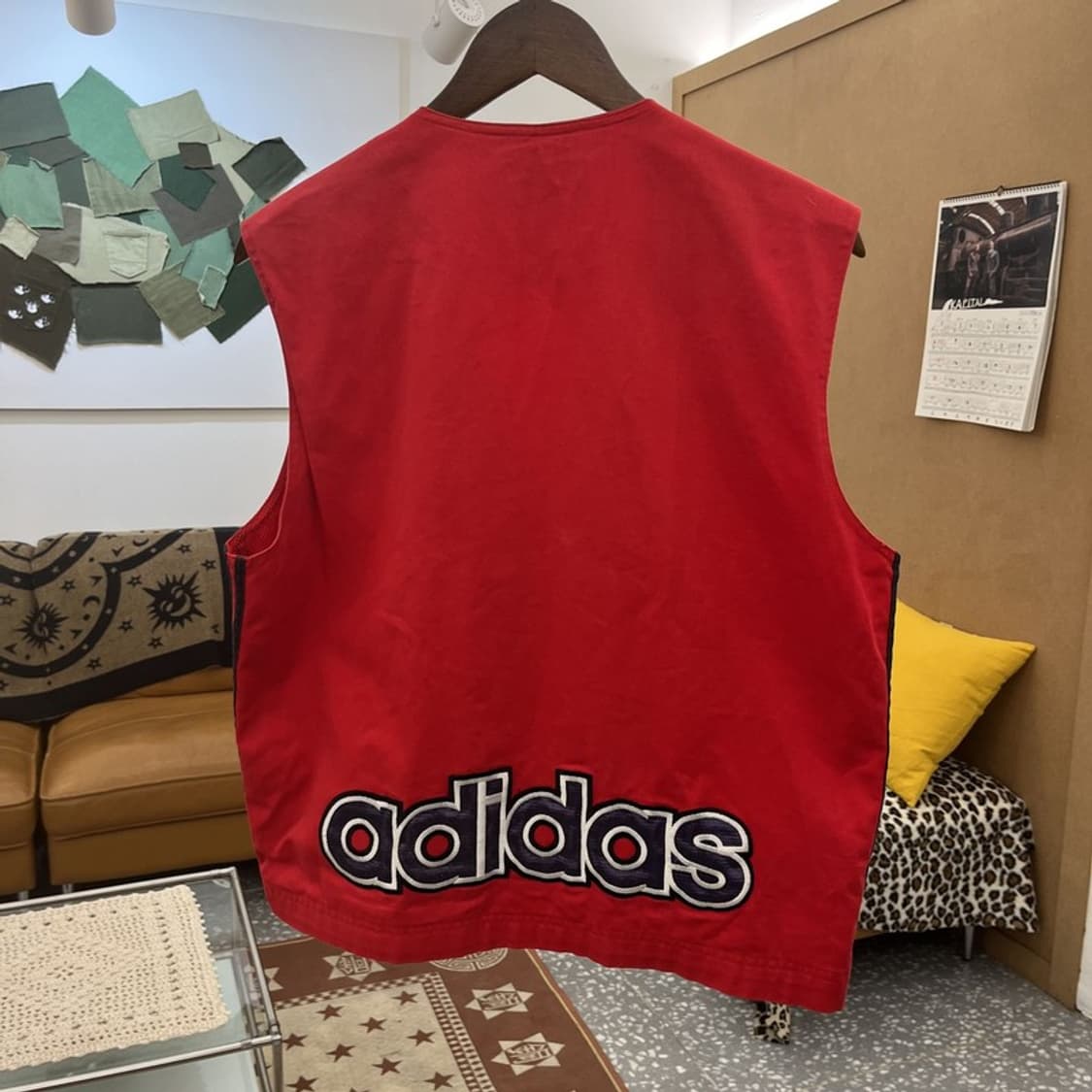 아디다스 올드스쿨 레트로 90's 피싱 조끼 베스트 95 C10193 상품이미지4