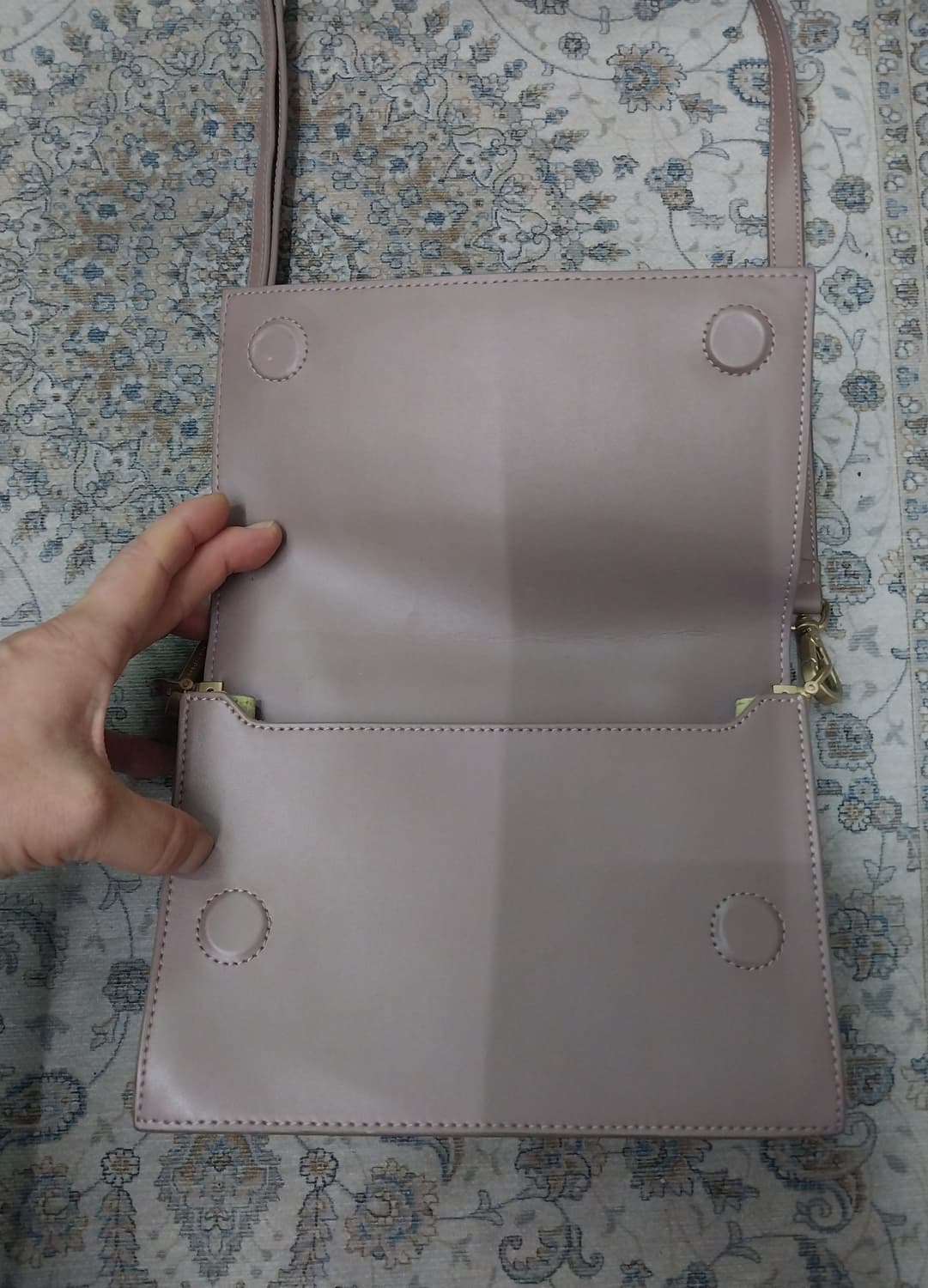 마리아 꾸르끼 핑크 크로스백 상품이미지7