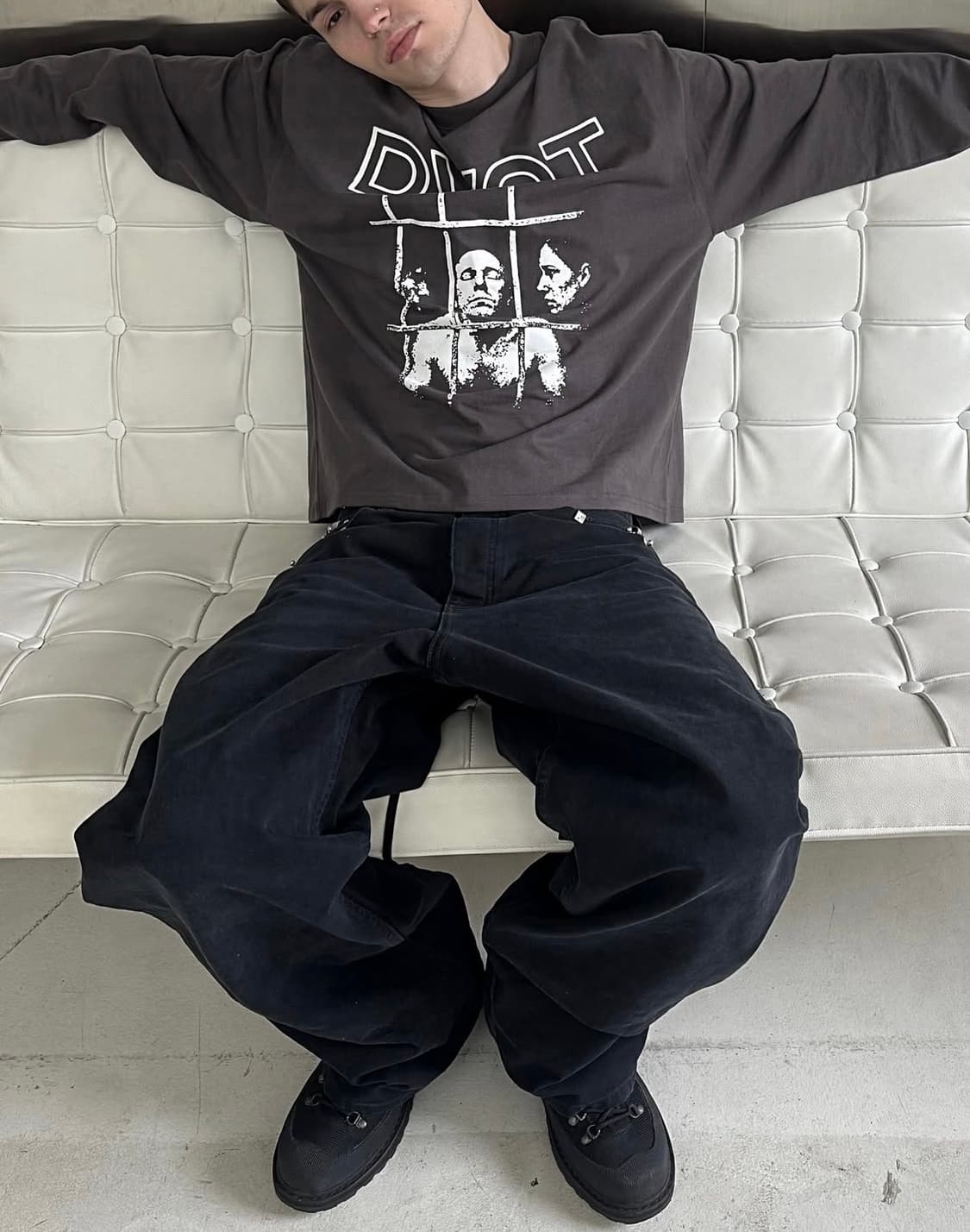 엔시브 크롭 롱 슬리브 상품이미지1