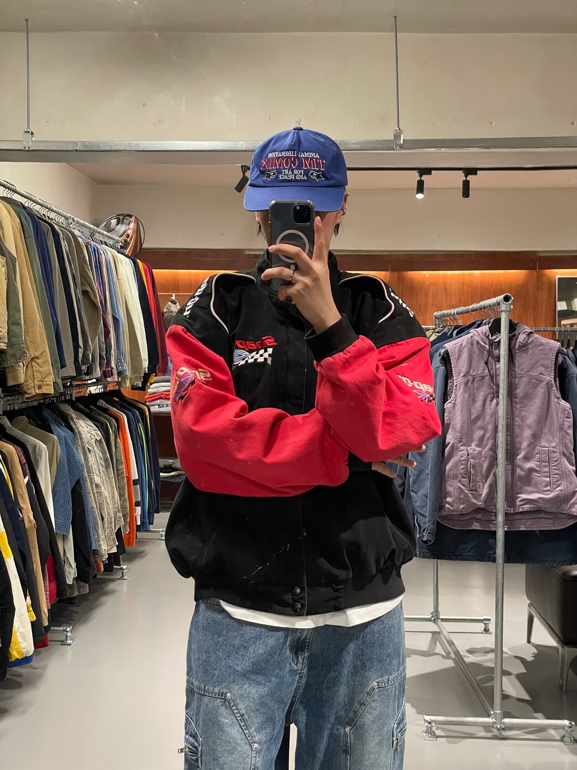 스냅온 레이싱 자켓(페인팅) 상품이미지2