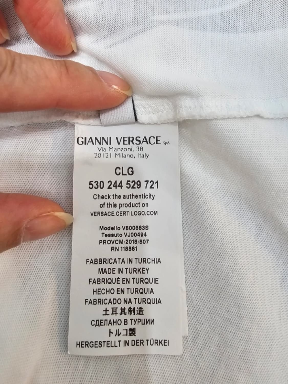 베르사체(VERSACE) 반팔 티셔츠 100 상품이미지8