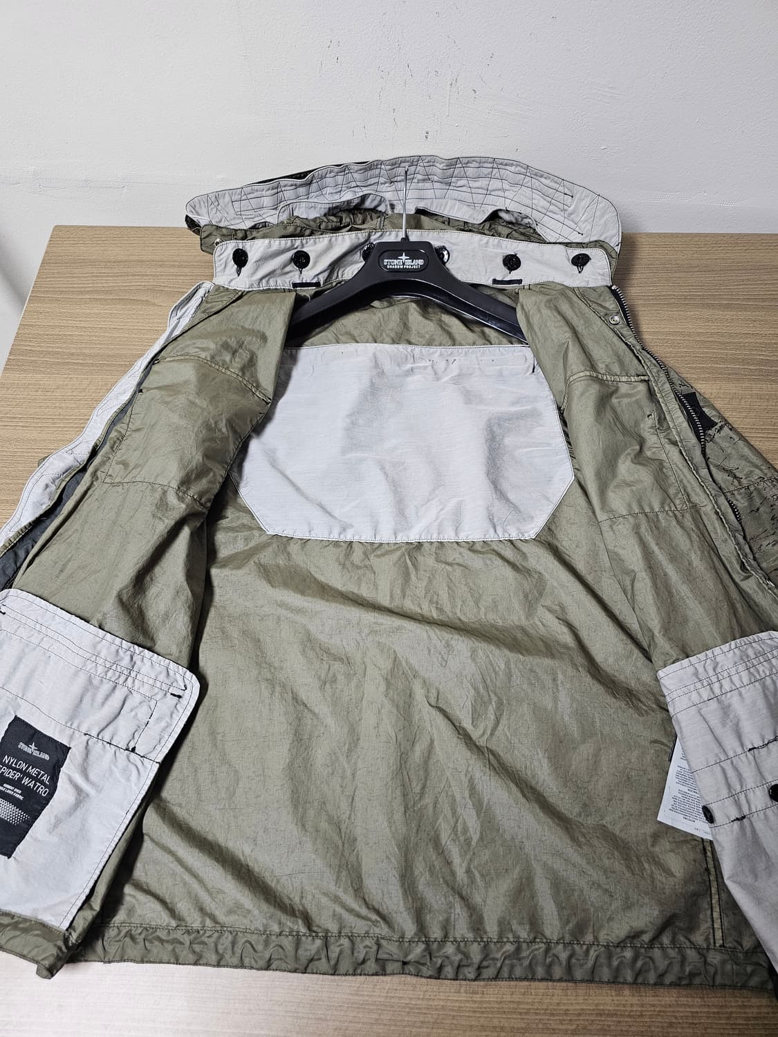 스톤아일랜드 NYLON METAL 'SPIDER' WATRO 자켓 상품이미지7