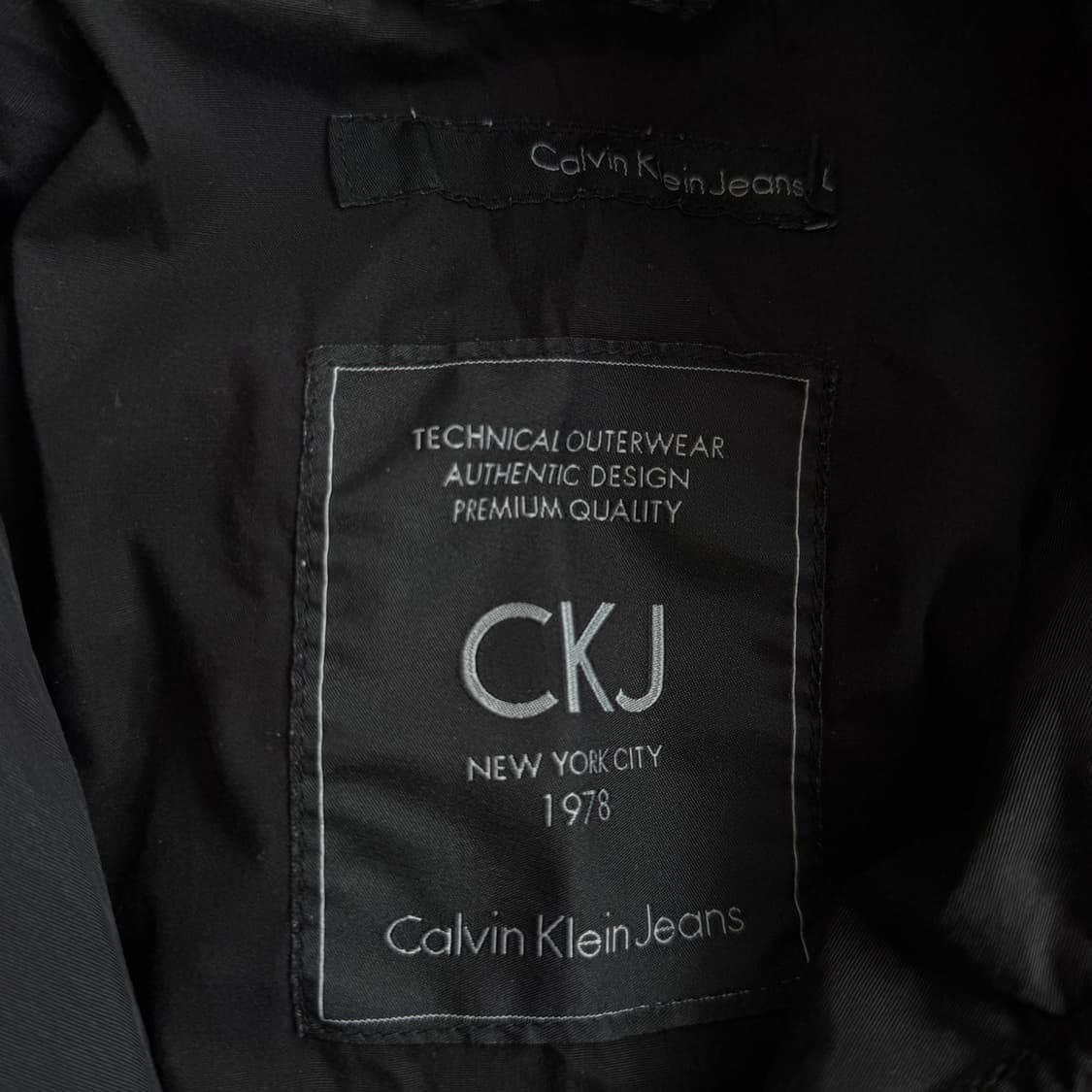 캘빈클라인 워싱 가먼트다잉 테크니컬 필드자켓 상품이미지7