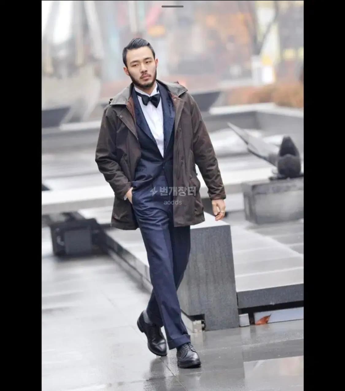 카카두 가죽카라 왁스자켓 바버자켓(S, 실사이즈 105) 상품이미지9