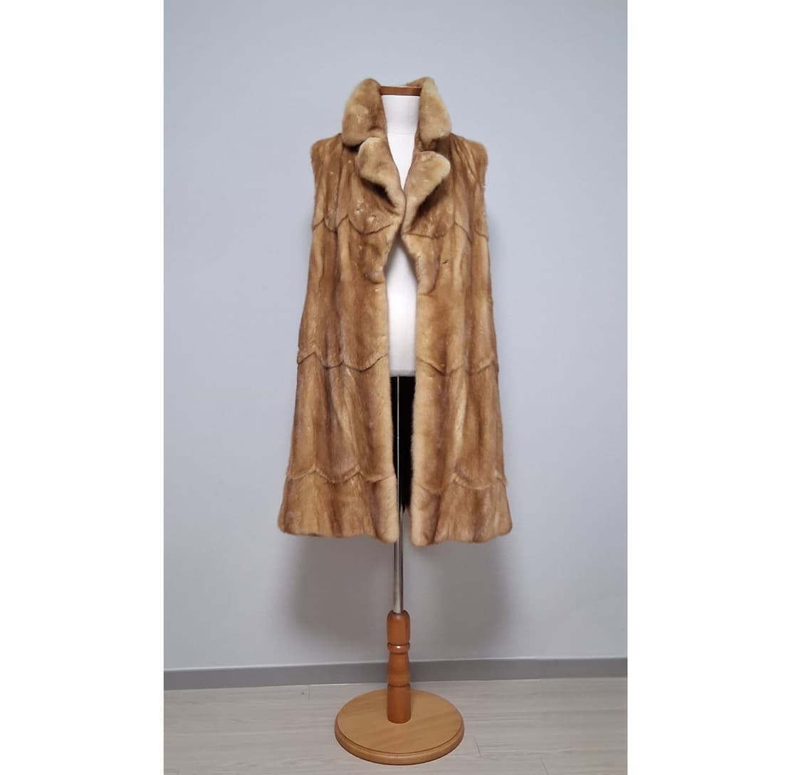 대동모피 밍크 롱베스트 상품이미지1