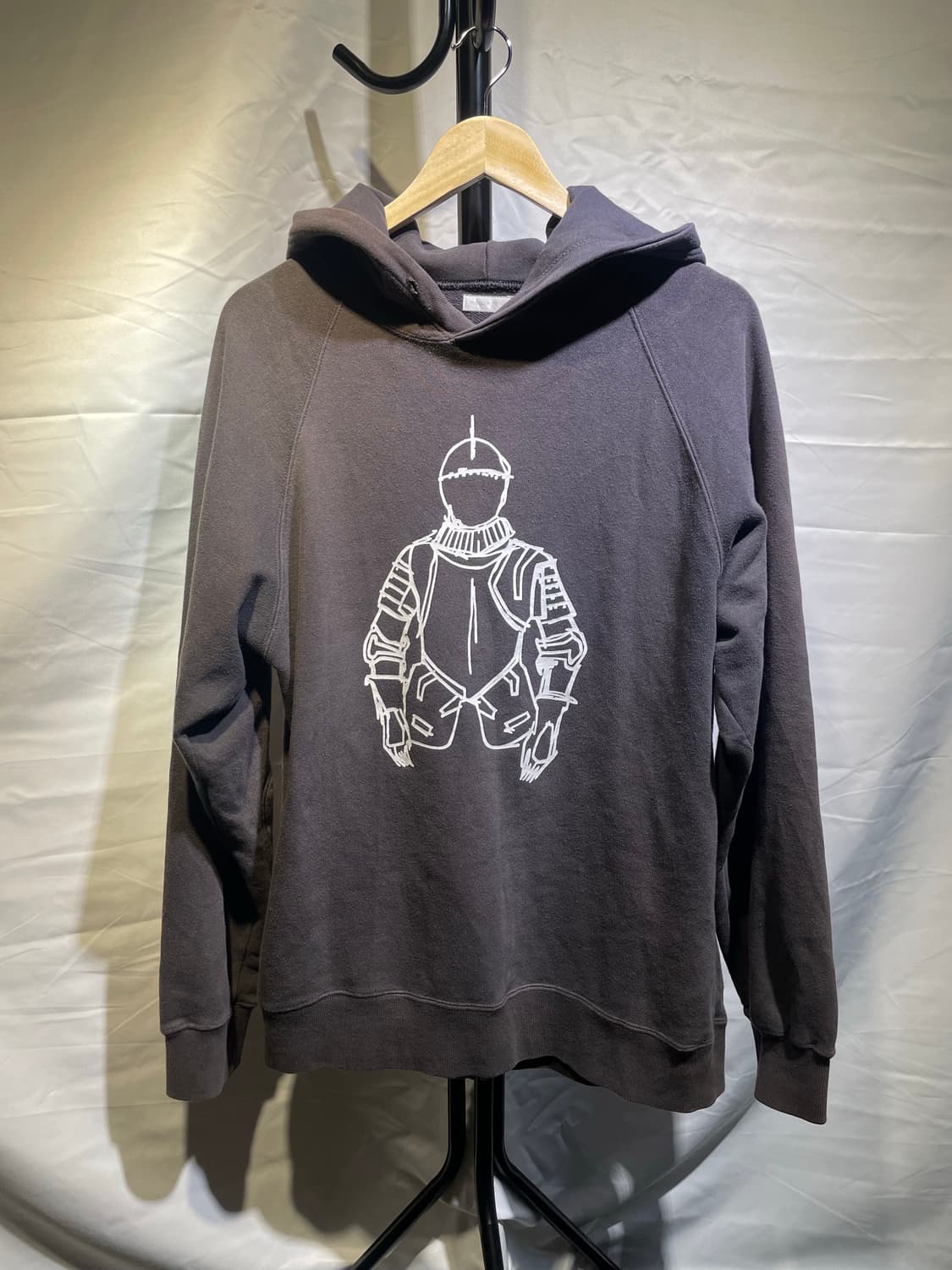 넘버나인 01SS 기사 후드티 (3) 상품이미지8