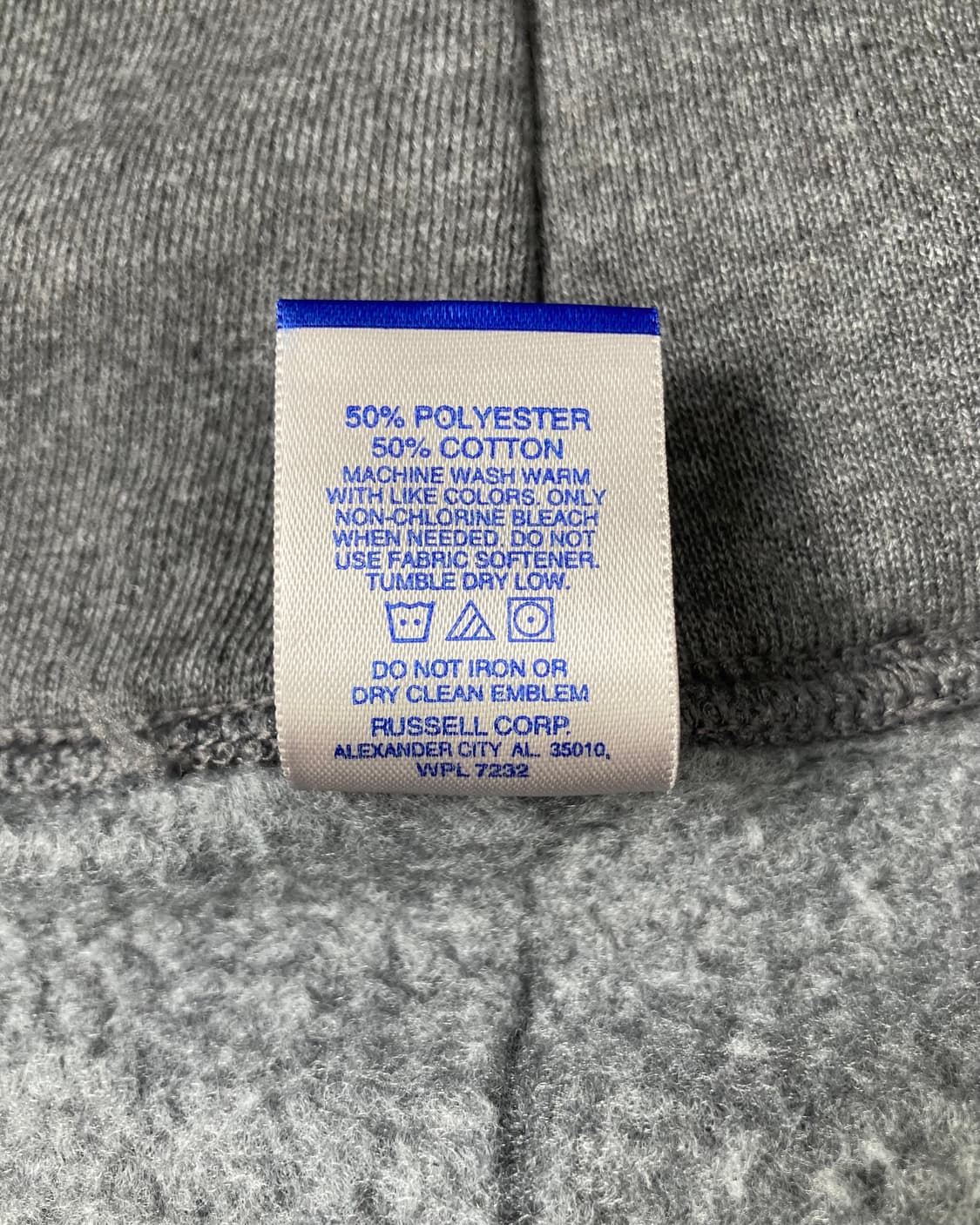 90s Russell Zip Up Hoodie (charcoal) 상품이미지4