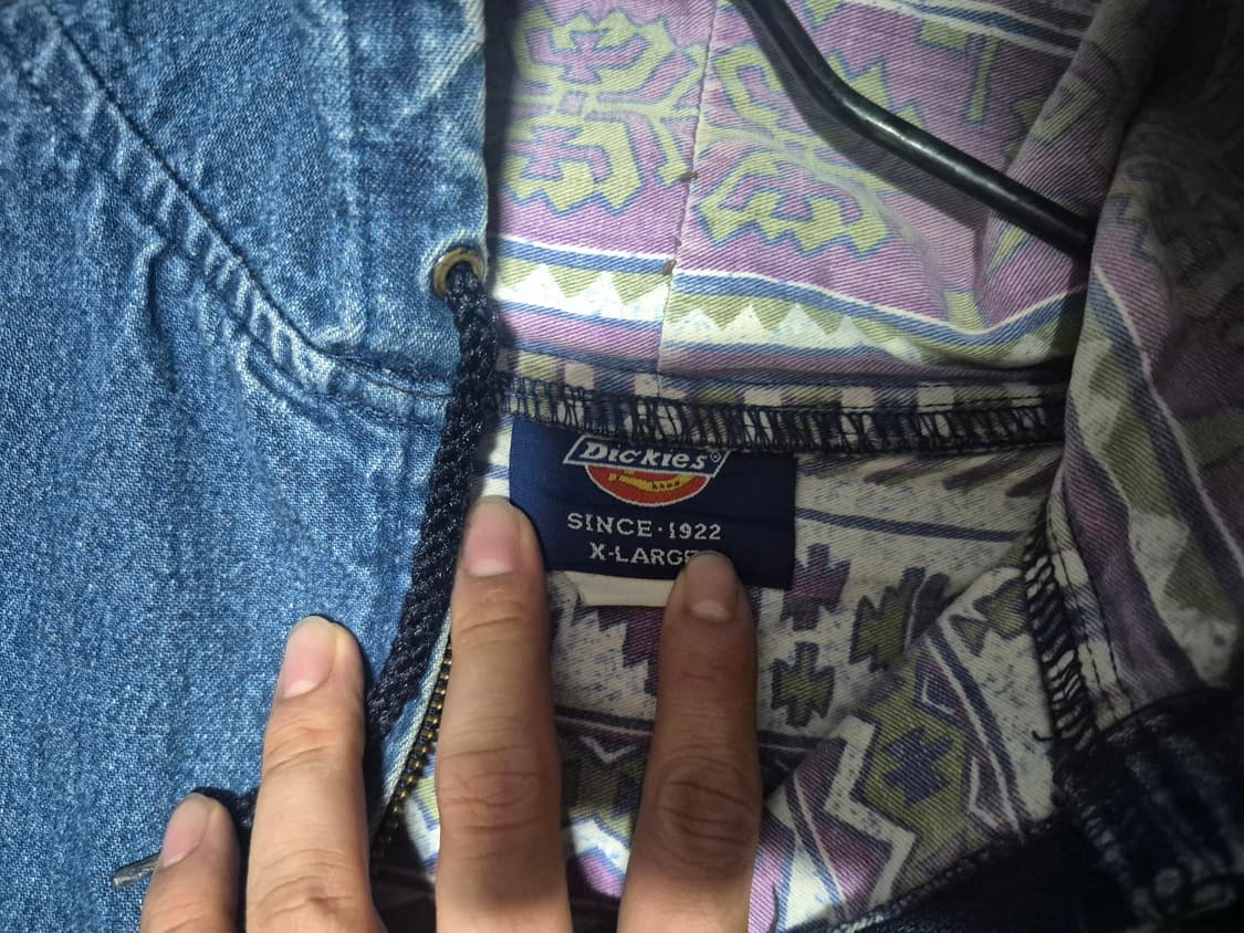 (희귀)90's 디키즈 빈티지 아즈텍 데님 덕 액티브 자켓 XL 상품이미지2