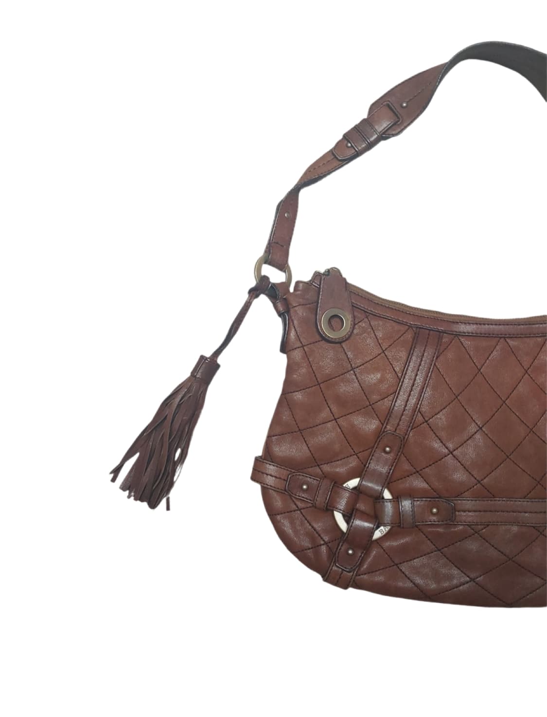 발리 태슬 레더 호보백 y2k (정품) 상품이미지2