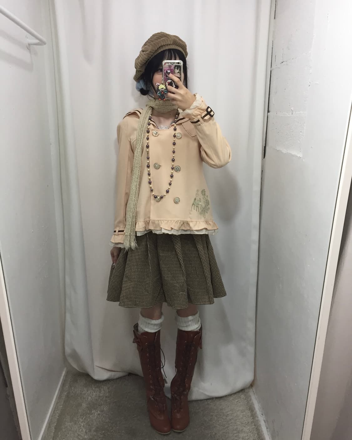 AXES FEMME 액시즈팜 프릴 디어 코트 상품이미지2
