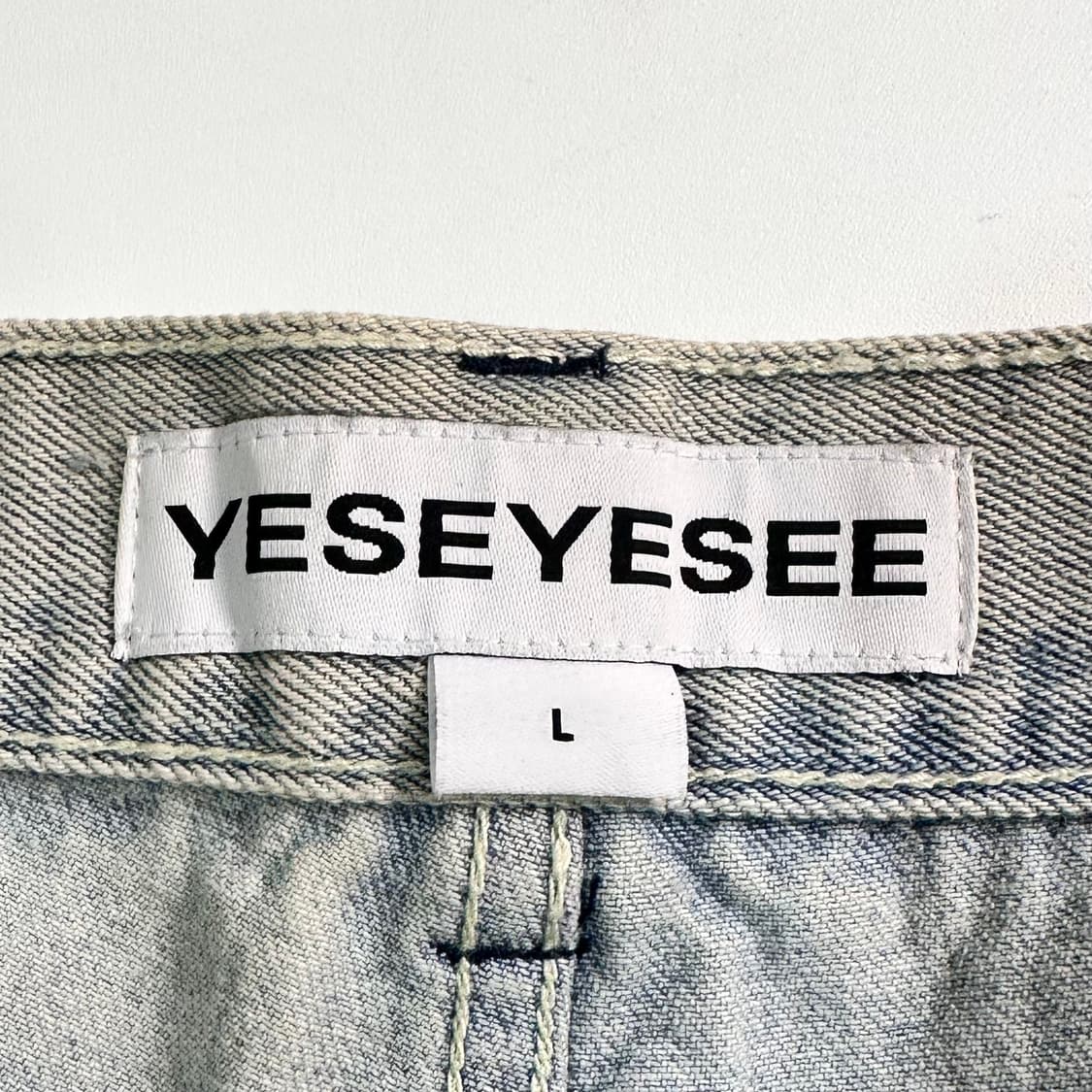 예스아이씨 디스트레스드 데님 팬츠 상품이미지7