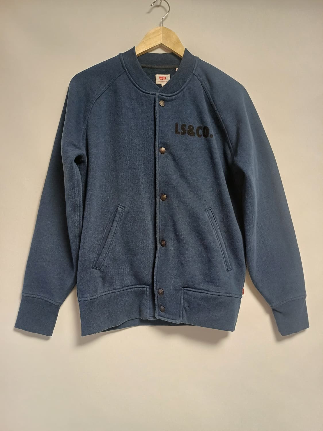 [LEVI’S LS&CO. 스웻 바시티 자켓 / S(실착 M)] 상품이미지1