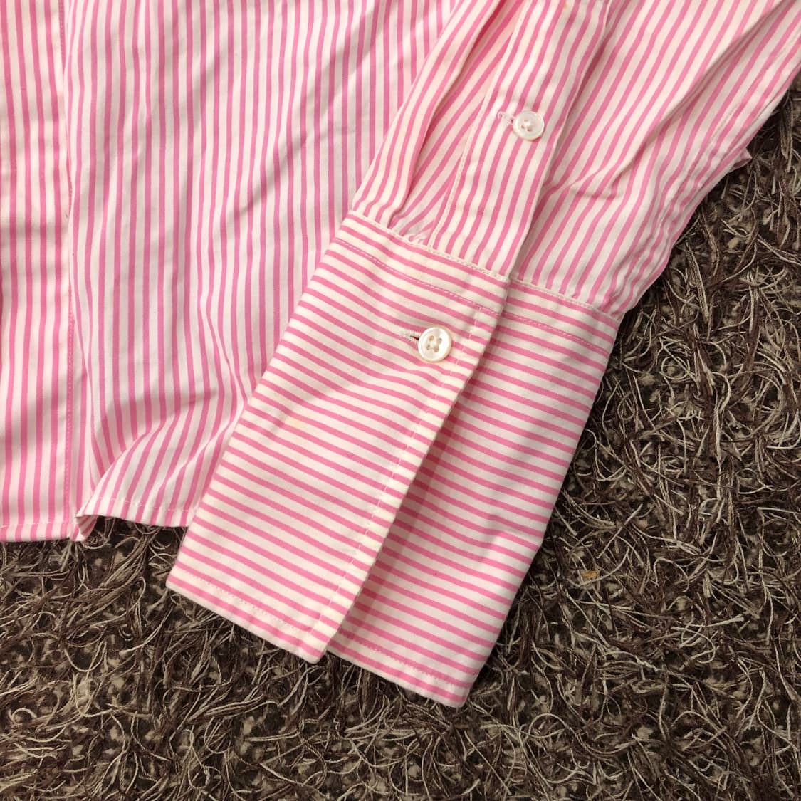 6 폴로 랄프로렌 핑크 스트라이프 셔츠 상품이미지4