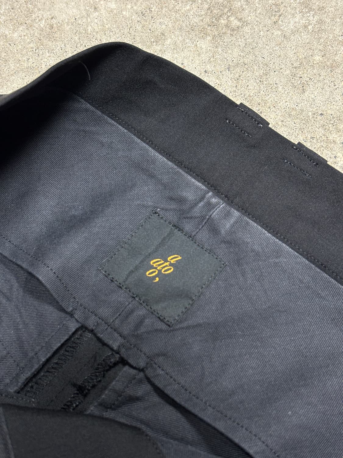 Ato 크롭 울 트라우저 상품이미지4