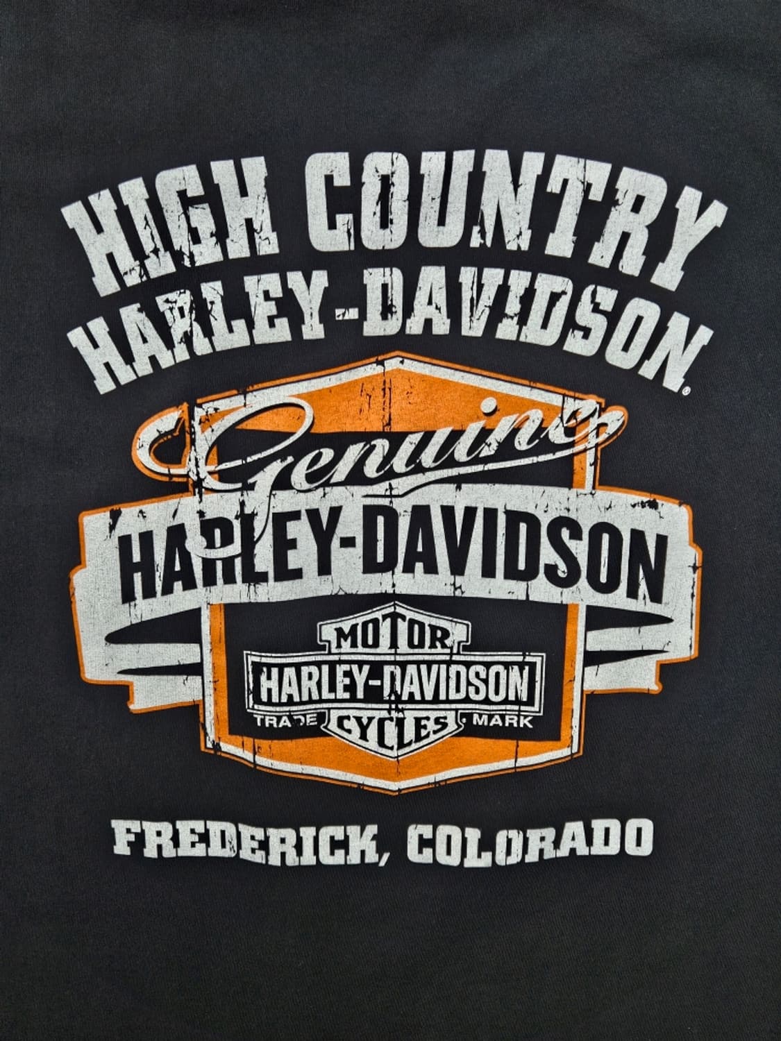 할리데이비슨 콜로라도 프레드릭 반팔 티셔츠 (M추정) / 11649 상품이미지9