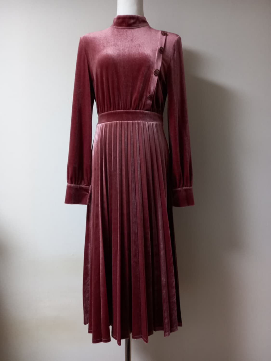 듀엘 밸벳 원피스 상품이미지1