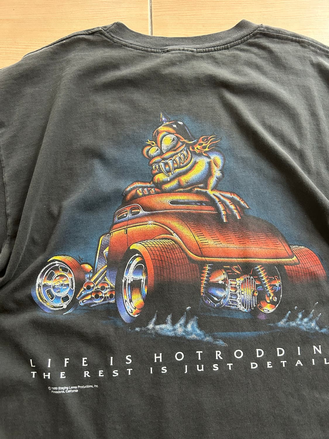 90‘s OILY SHIRT hot road Tee 상품이미지1