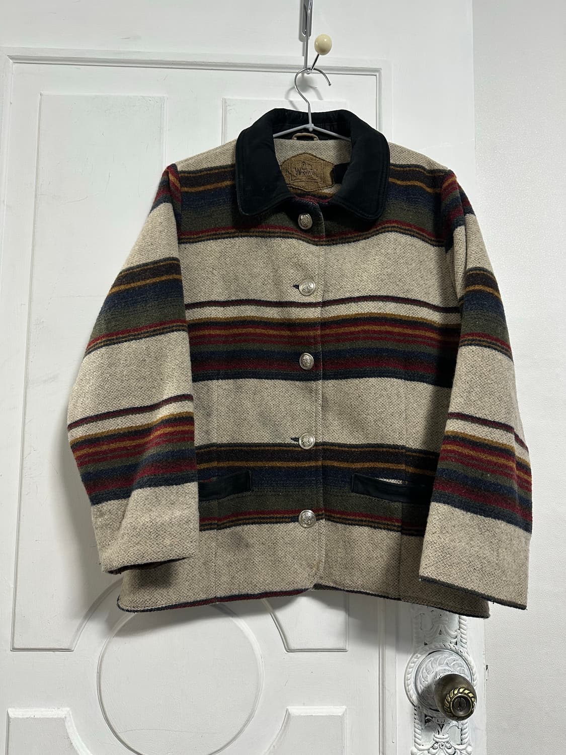 울리치 80S 스트라이프 울 자켓 상품이미지1