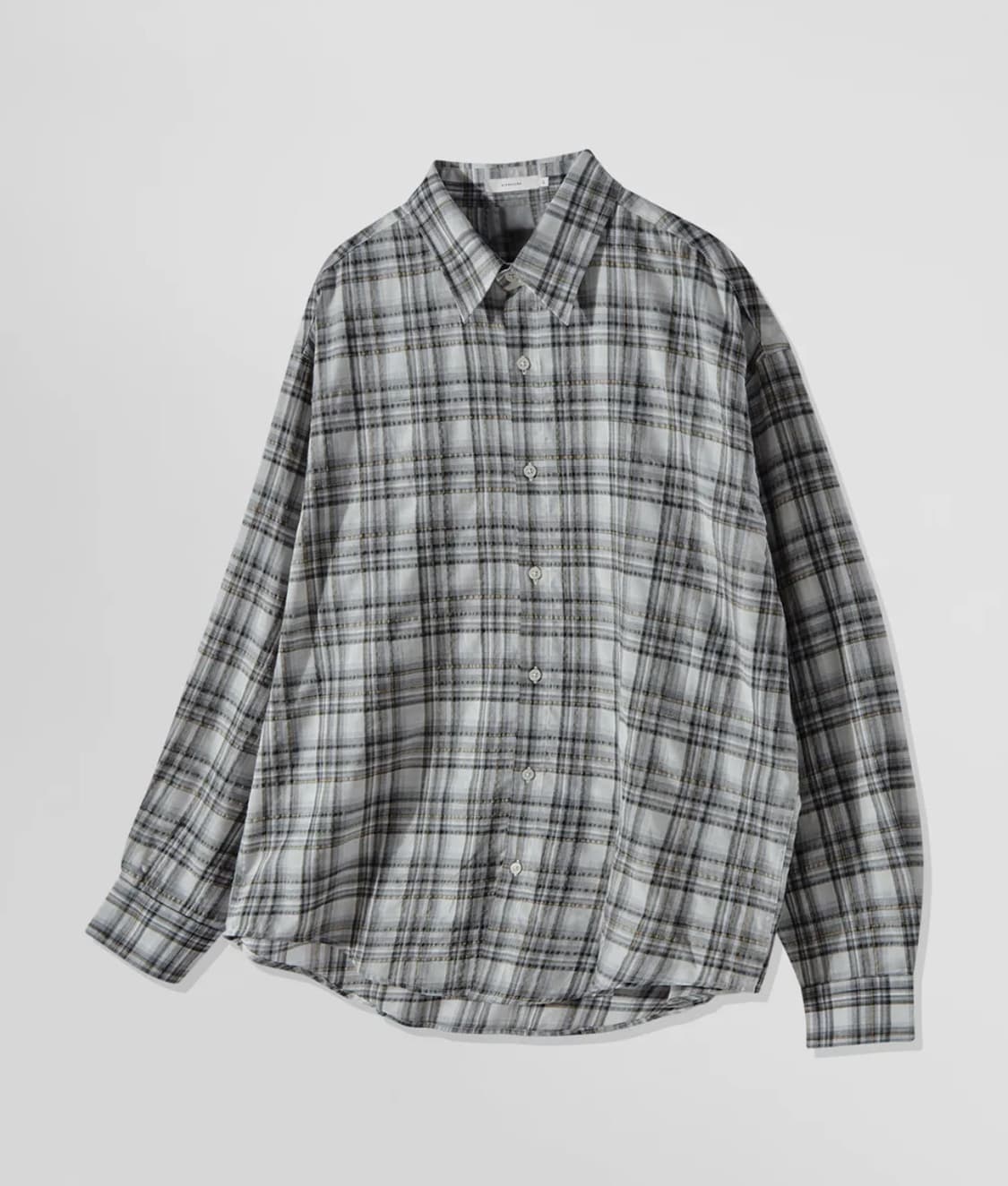 시그니처 오션 브리즈 체크 셔츠 상품이미지1