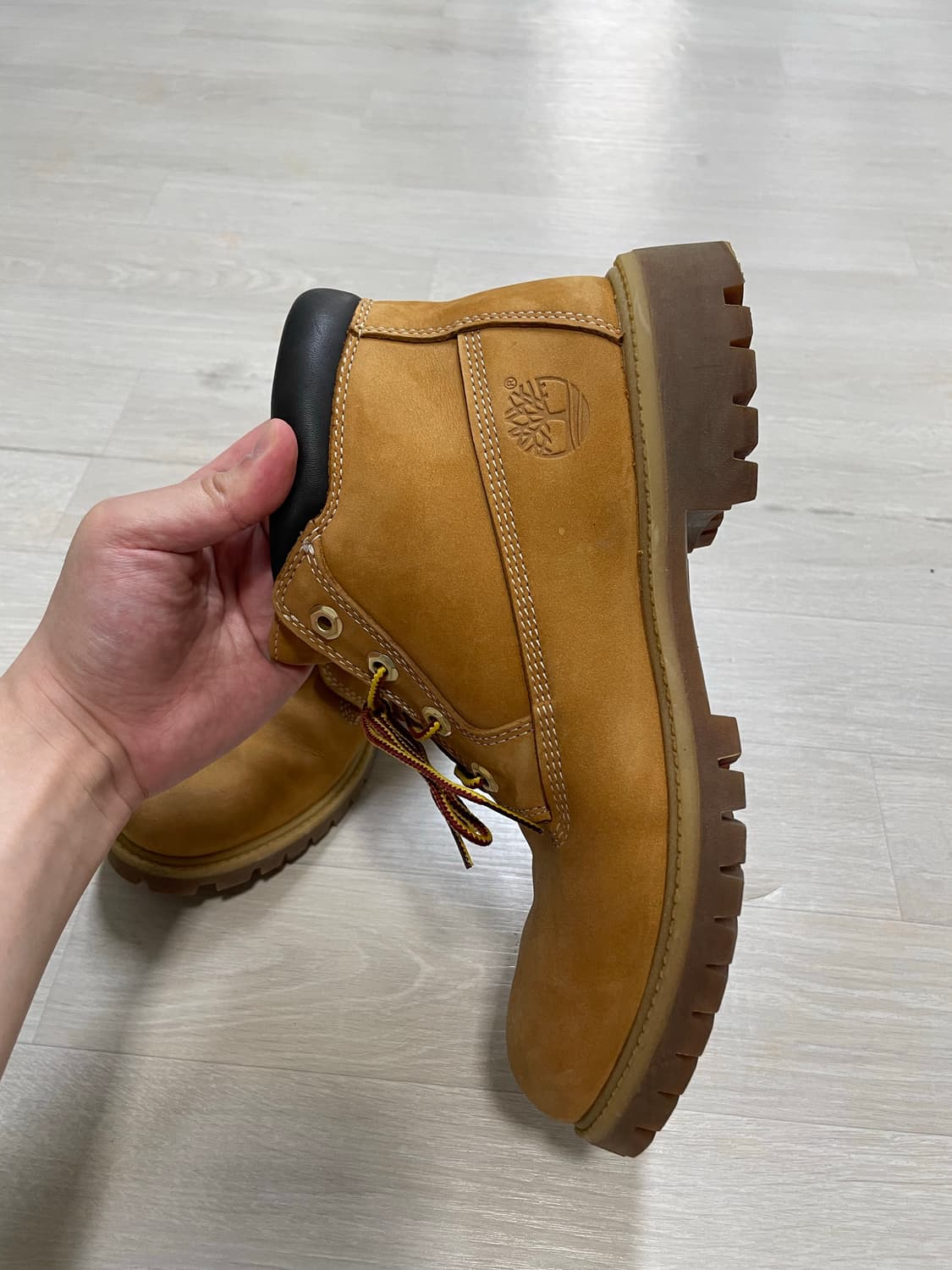 팀버랜드 프리미엄 워터프루프 누벅 부츠 4인치 8W(260) 상품이미지4