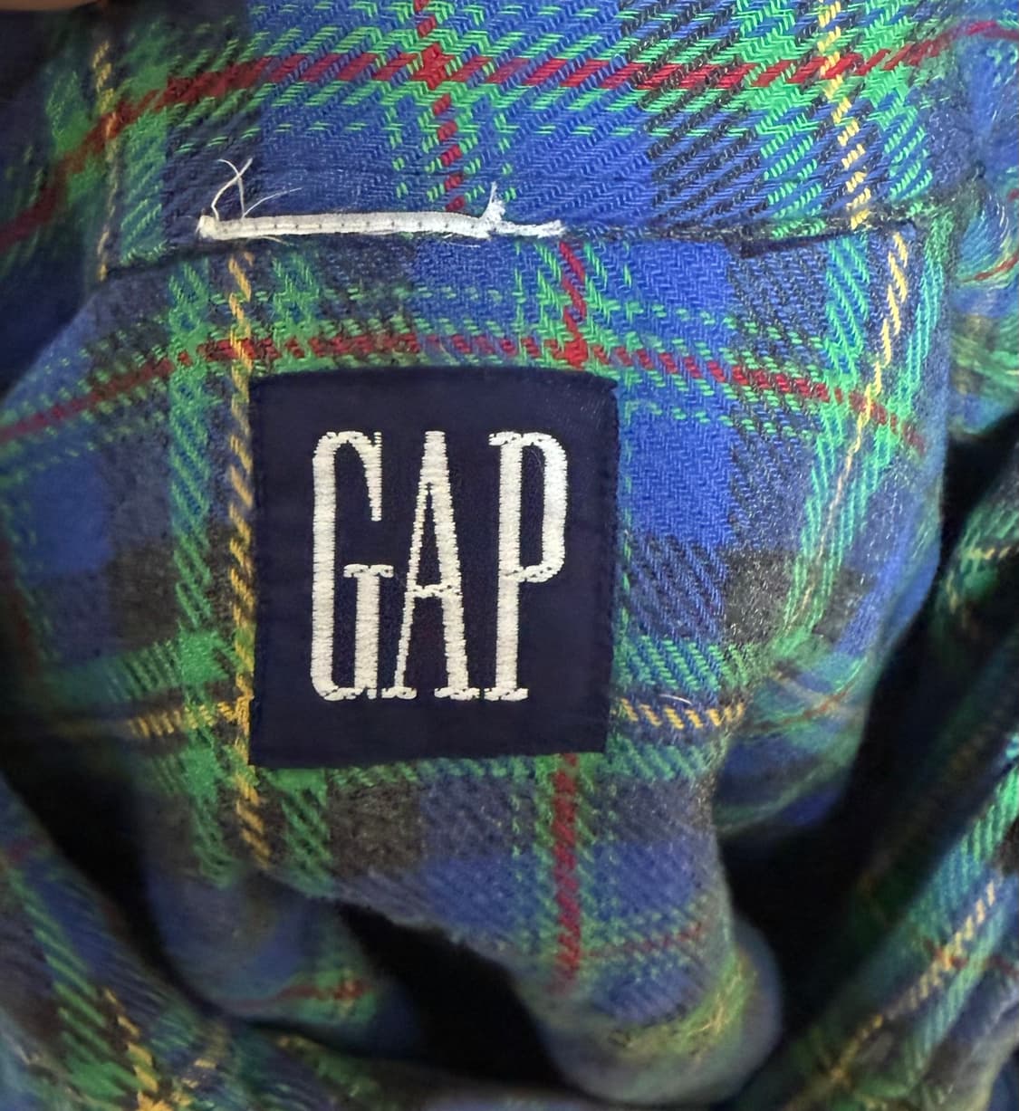 90S GAP 체크 셔츠 상품이미지2