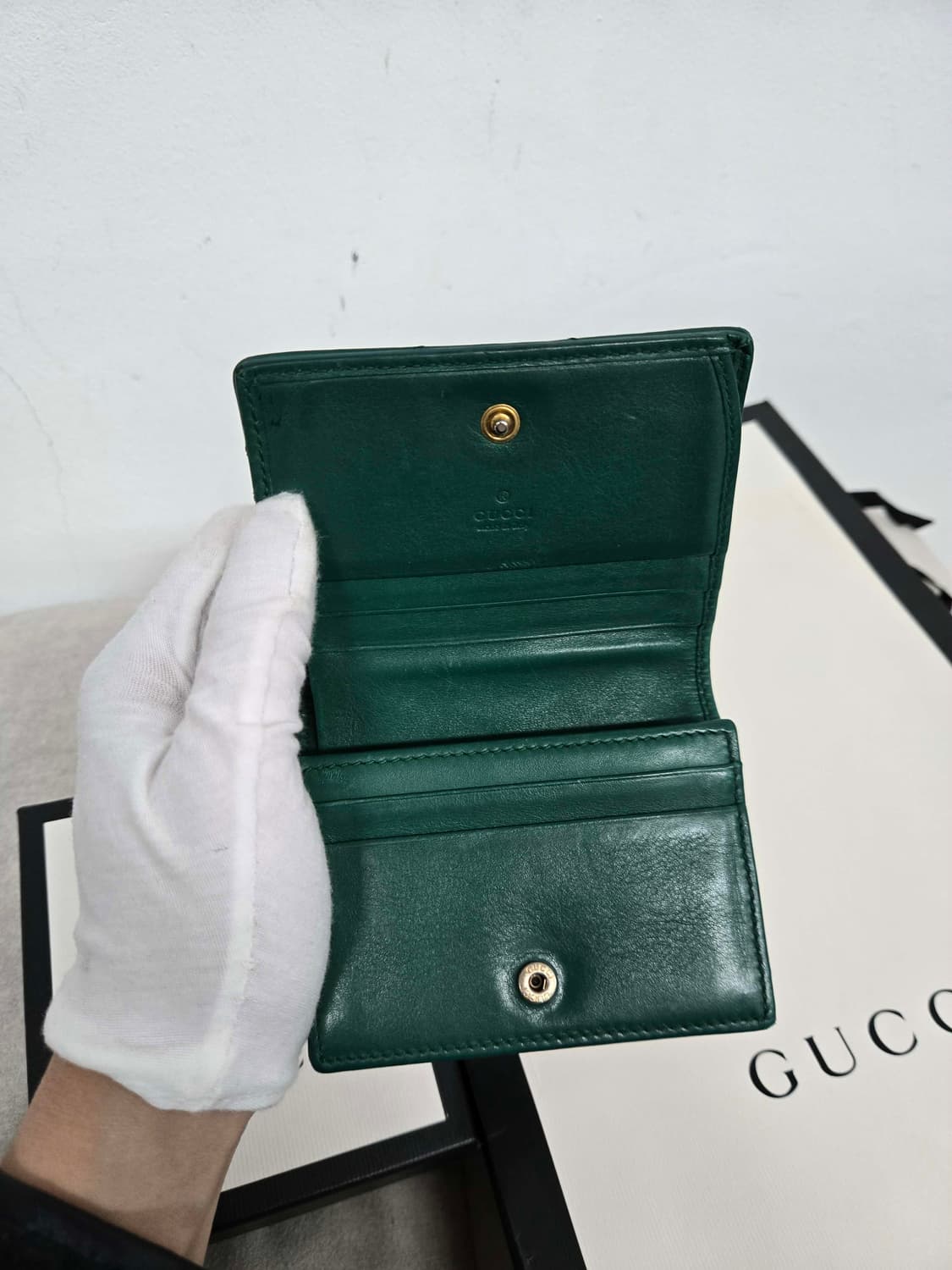 [보증서 정품]구찌 마틀라세 마몬트 반지갑 상품이미지6