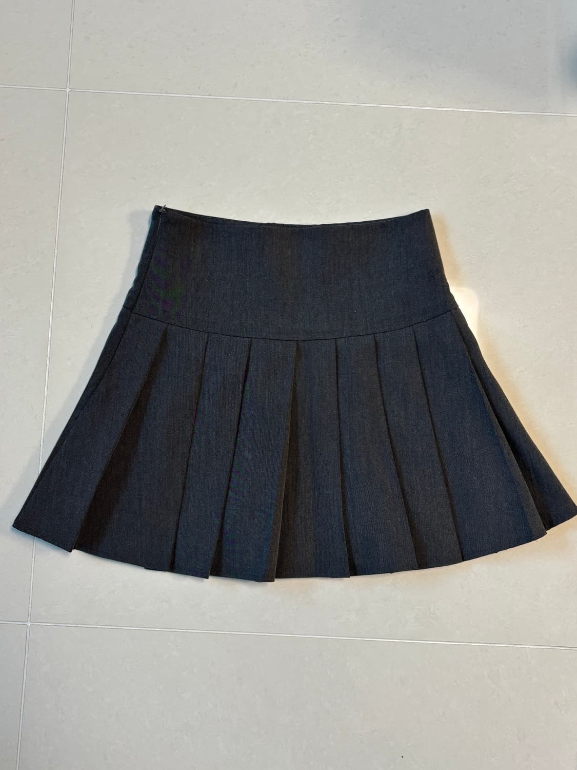 그레이 플리츠 스커트 테니스 스커트 테니스 치마 상품이미지2