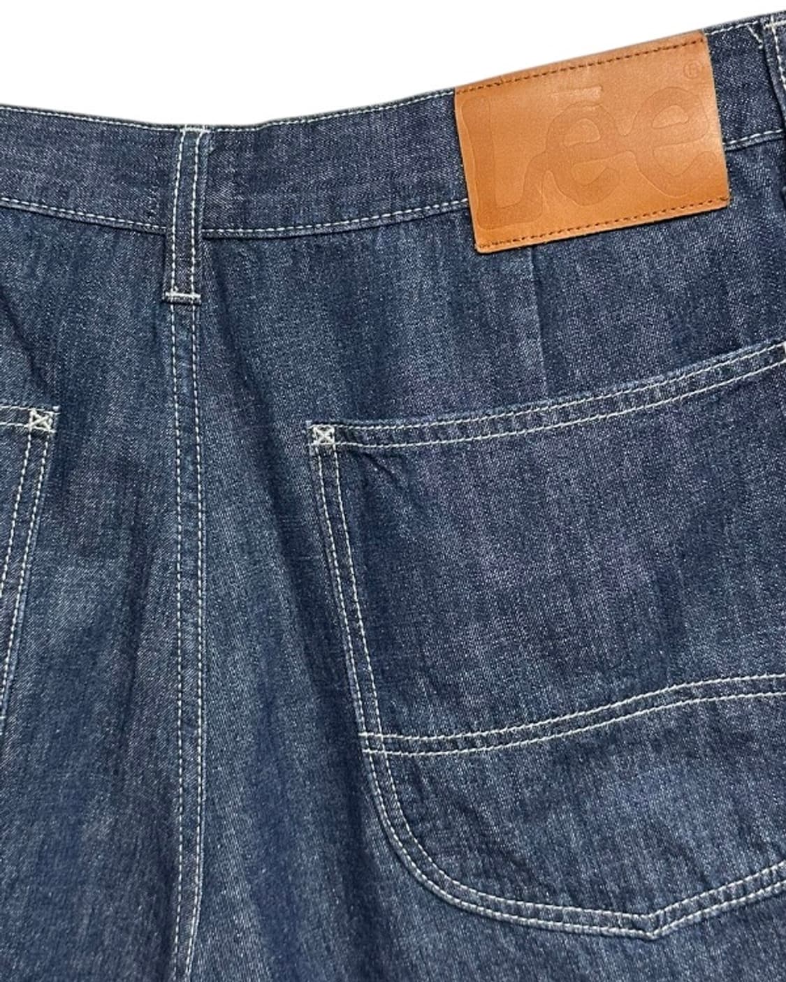 LEE 베이직 버뮤다 데님 쇼츠 인디고 다크 34size 상품이미지6