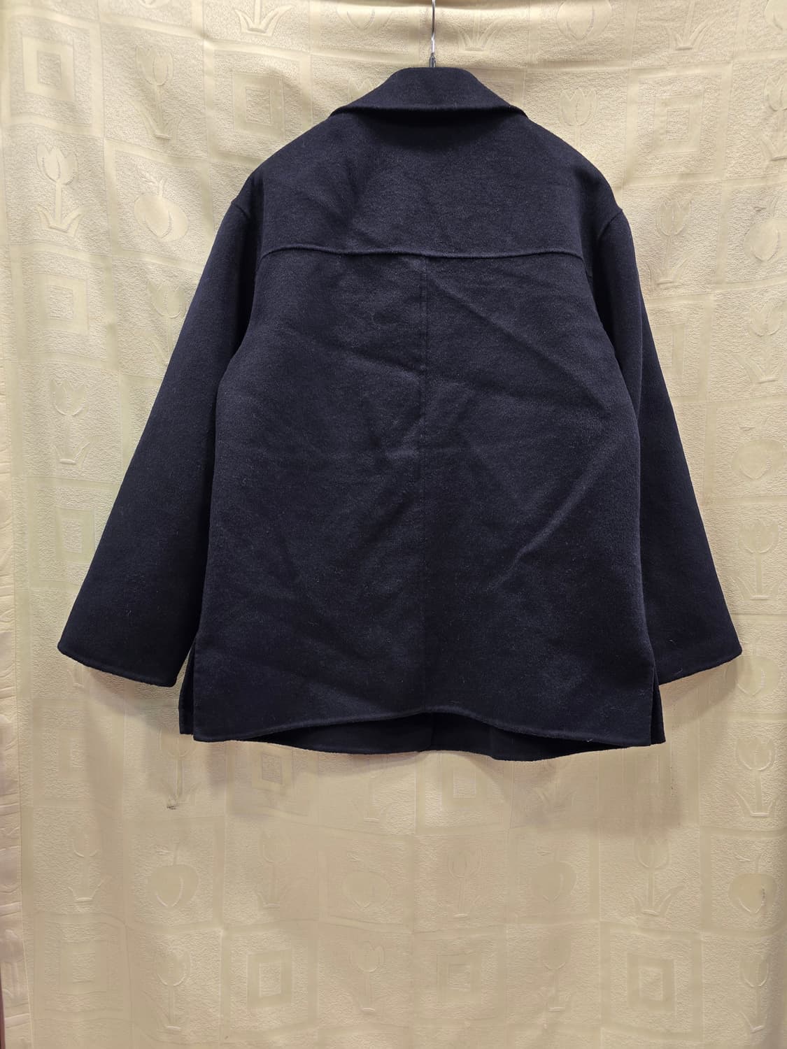 모르간 핸드메이드 네이비 숏 코트 55~66 상품이미지5