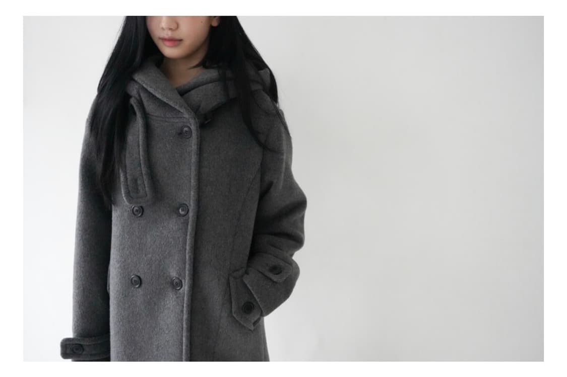인앤양인하모니 미야 코트 차콜 miya coat charcoal 상품이미지7