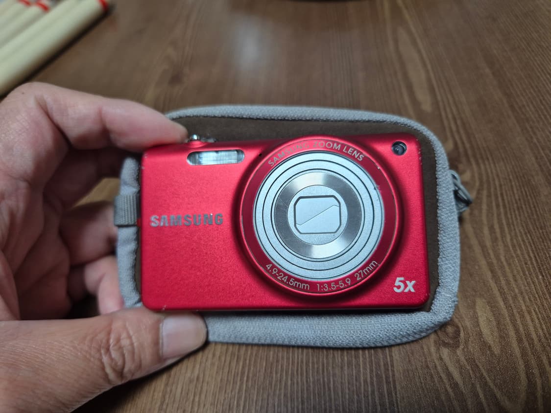 삼성 VLUU ST65 레드 디지털 카메라 상품이미지1