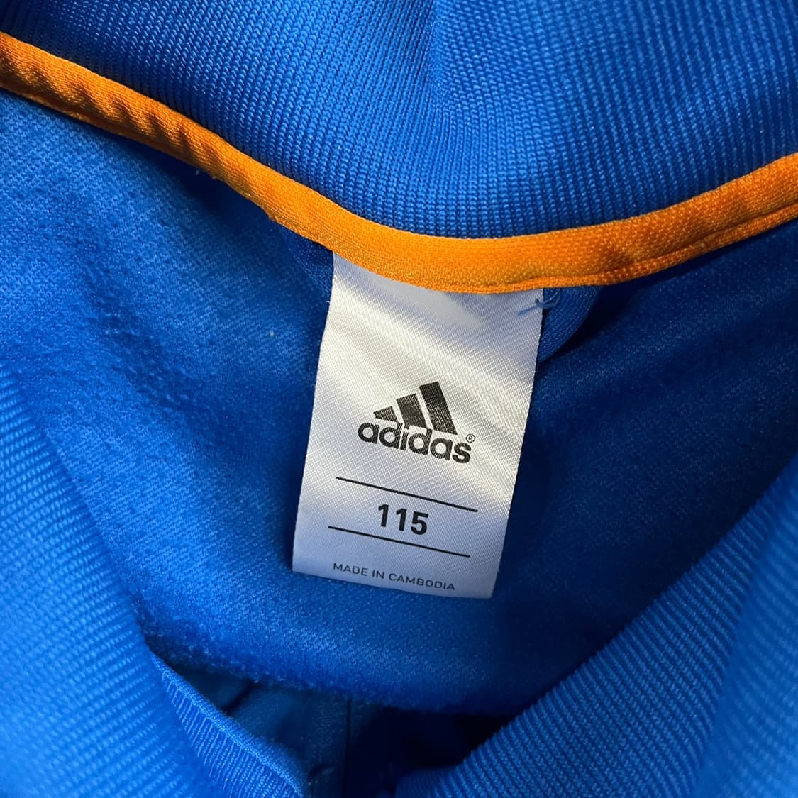 아디다스 레알 마드리드 블루 져지 트랙탑 115 상품이미지5