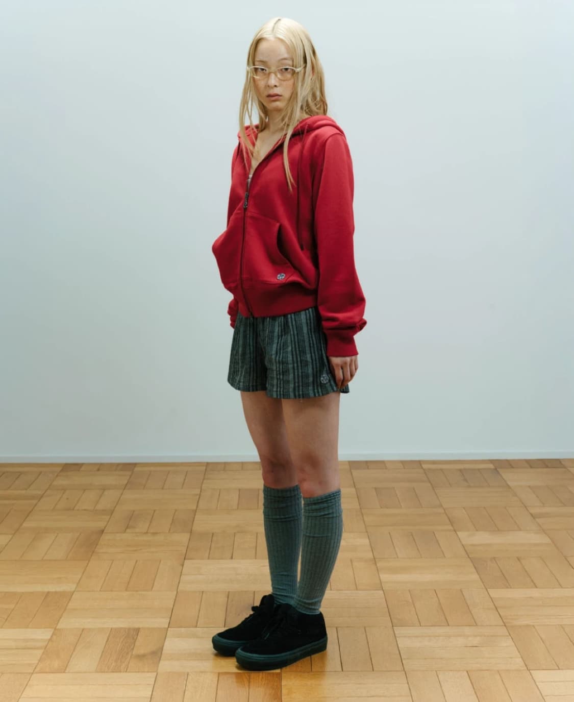 코이세이오038 후드집업 레드 상품이미지2