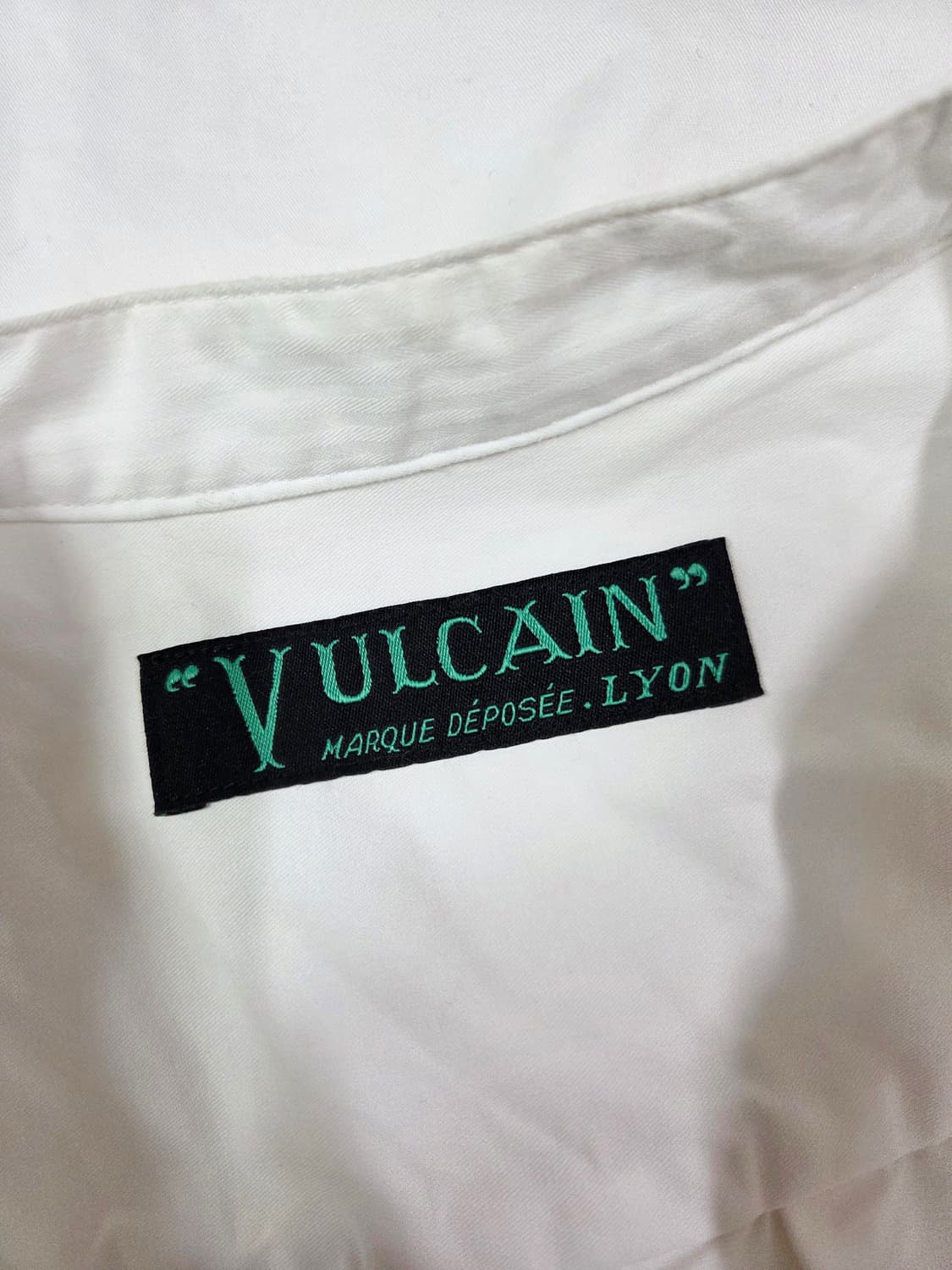 vulcain 화이트 루즈핏 헨리넥 셔츠 상품이미지8