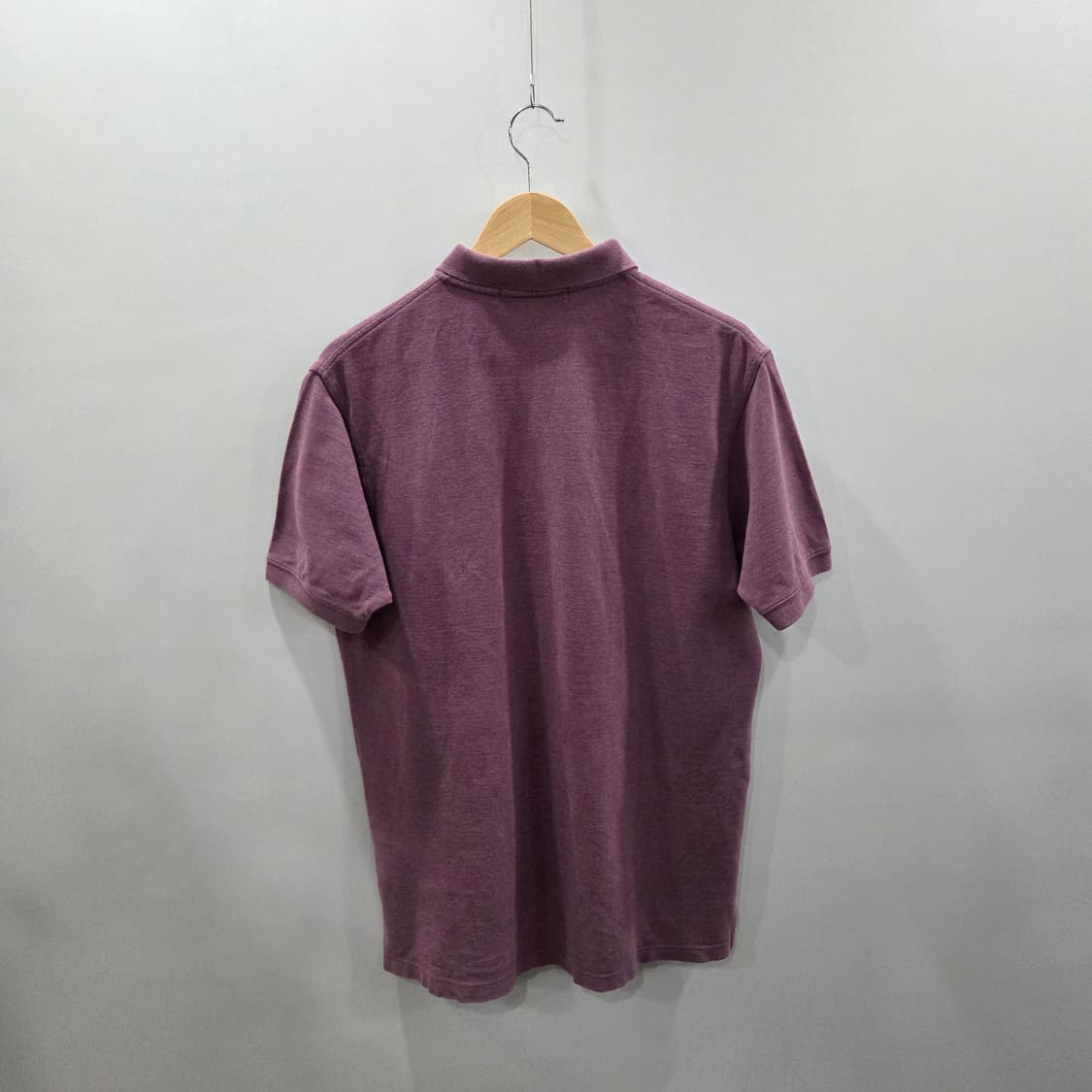폴로랄프로렌 피케 카라 반팔티 퍼플 L  상품이미지5