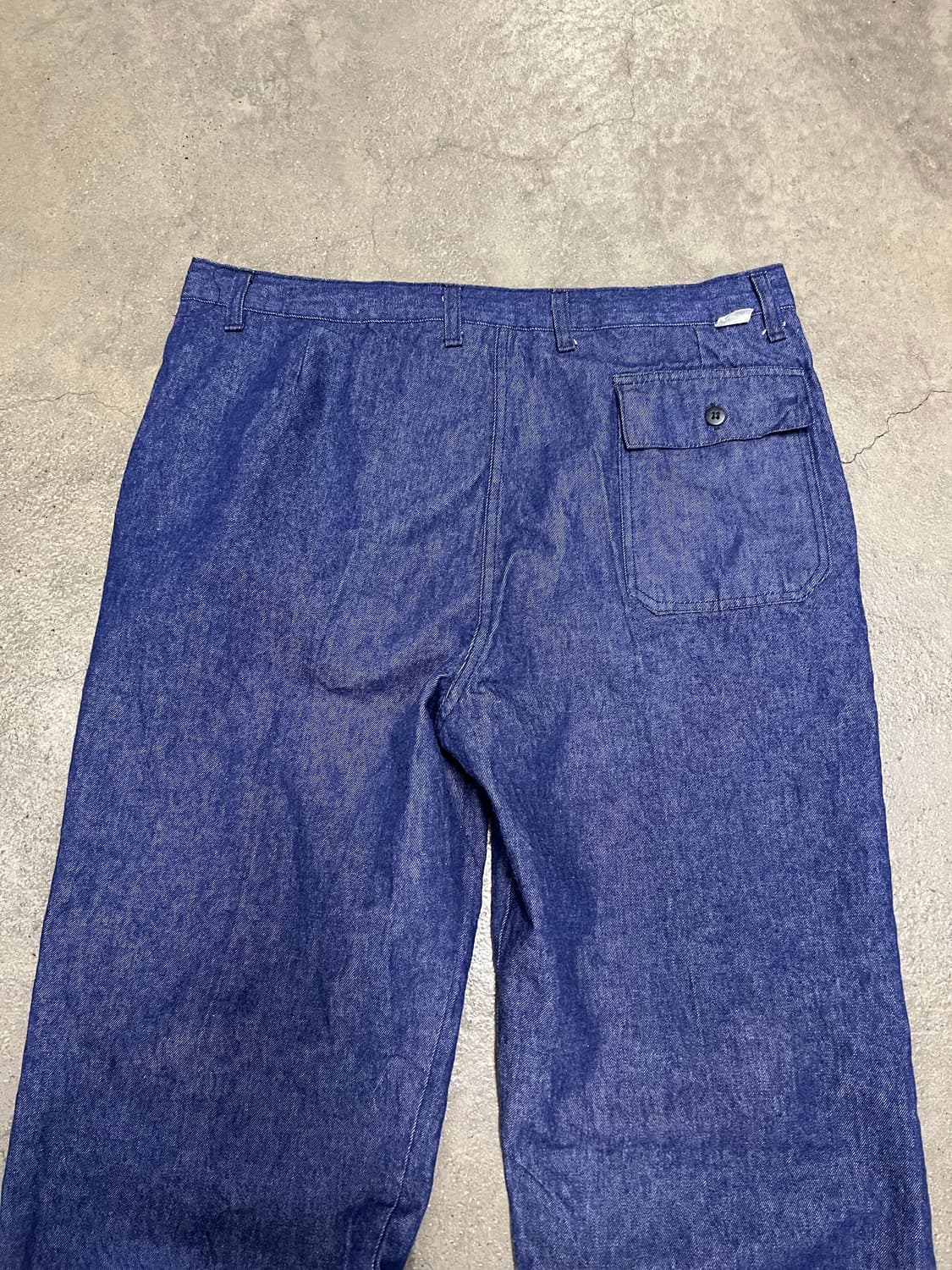 (DEADSTOCK)(36인치)OLD FRENCH 데님 프렌치워크팬츠 상품이미지9