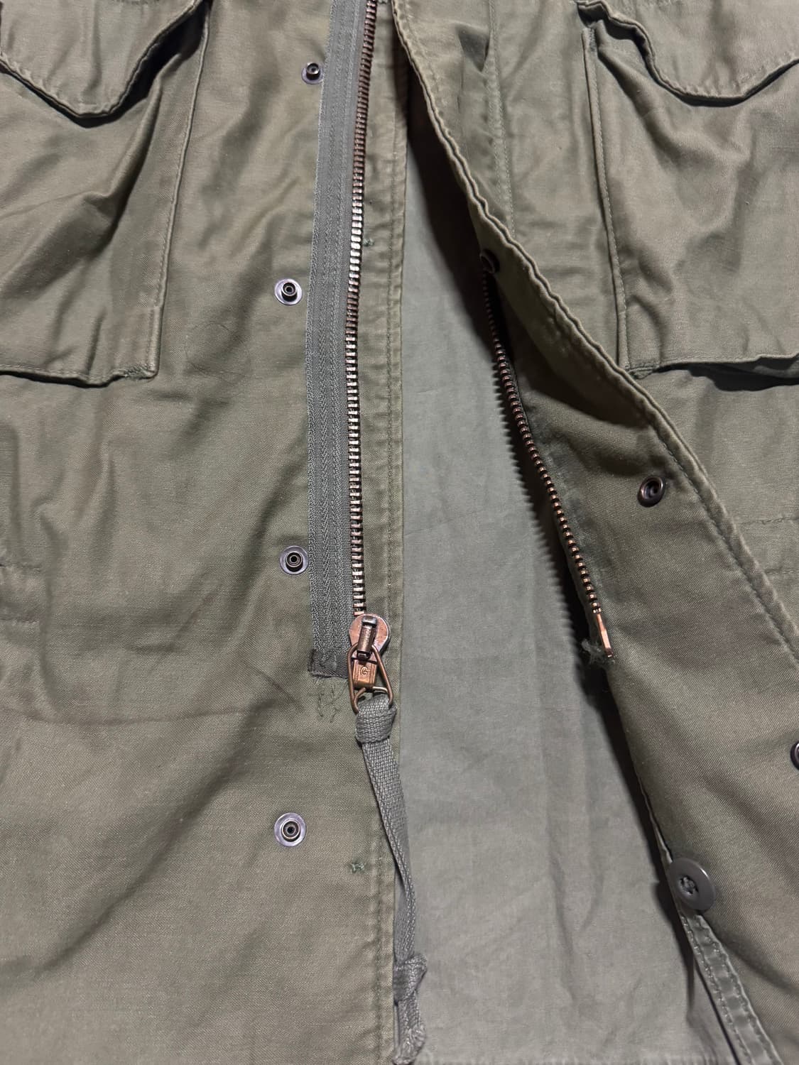 70s USA M-65 Field Jacket M-R 상품이미지4