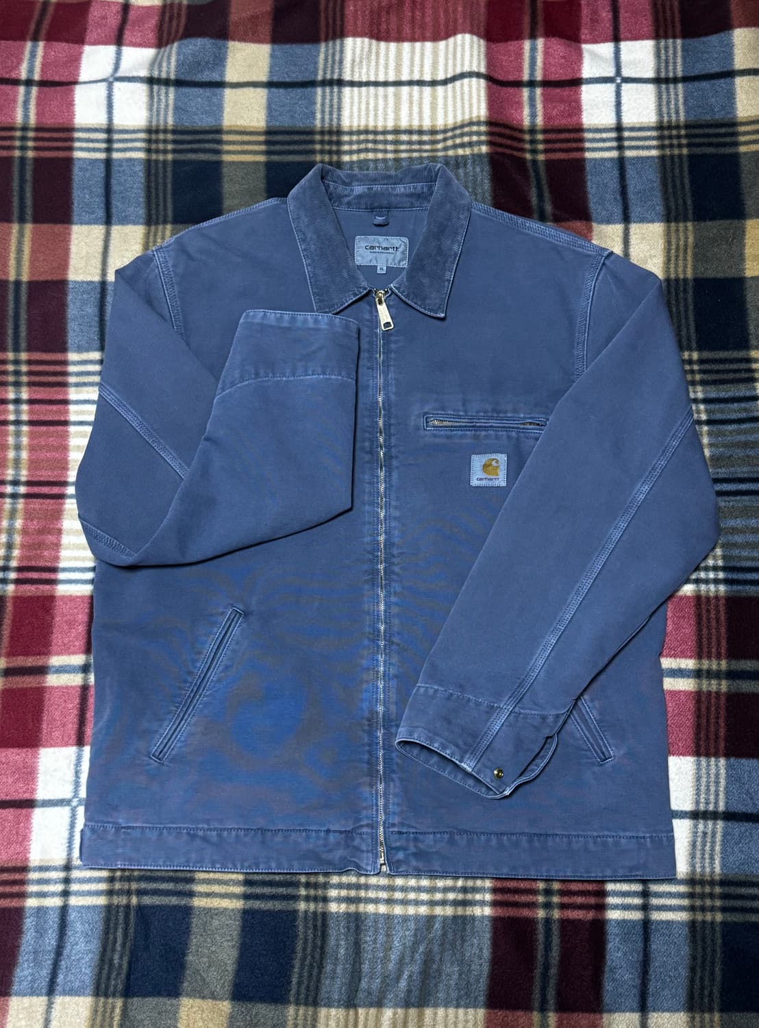 칼하트 윕 디트로이트 자켓 스톰 블루 (XL) 상품이미지1