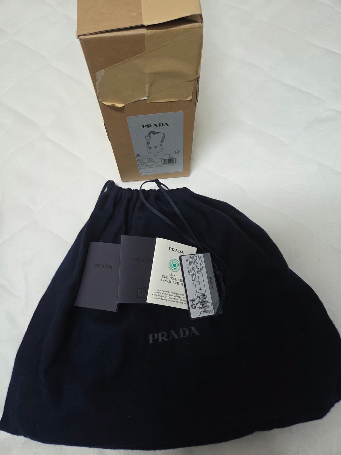 프라다 리나일론 앤 사피아노  숄더백 블랙 2vh113 상품이미지10