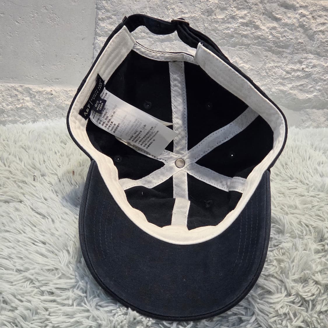 L7-8:아베크롬비 유니언잭 로고 코튼 캡 네이비 (58-60cm) 상품이미지6